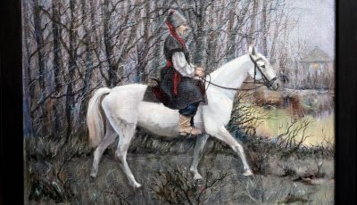 Казак на белом коне